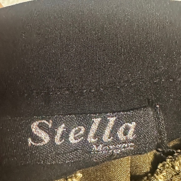 Cutesy Sailor VTG Girl Green Stretchy Dress with black accents fits small/med - Picture 7 of 8